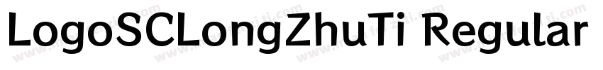 LogoSCLongZhuTi Regular GBpc EUC H字体转换
